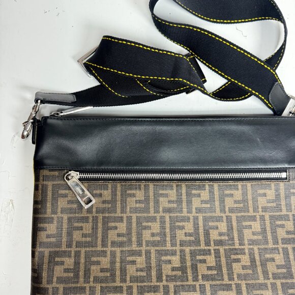 Fendi FF Zuca Pattern Shoulder Bag - Picture 3 of 9